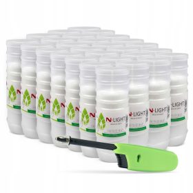 Parafinski vložek za sveče z GRATIS vžigalnikom