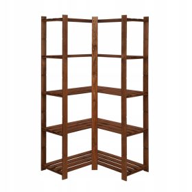   Leseni regal za shranjevanje Wamar 170 x 80 x 38 cm max 40 kg na polico