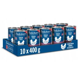   Mokra hrana za pse Butcher's Original s piščancem 10x400g
