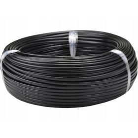    Kabel ploščata žica OMYp 2x1mm2 H03VVH2-F električni pramen ČRN 100m