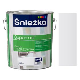 Supermal® Emajlno-ftalna barva Beli Mat F100 10L
