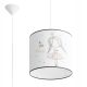 Svetilka za dekliško sobo Sollux Lighting Princess 1 - svetlobne točke E27
