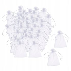 100x Vrtne Vrečke z Mrežico za Zaščito Sadja