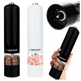 Električni mlinček za sol in poper Esperanza