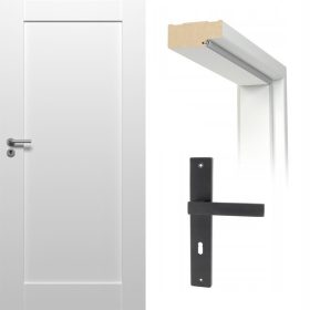 Erkado notranja vrata Lisabona 90 cm s podbojem in kljuko