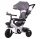 Bobo-San YM-BT-11 tricikel modra, siva