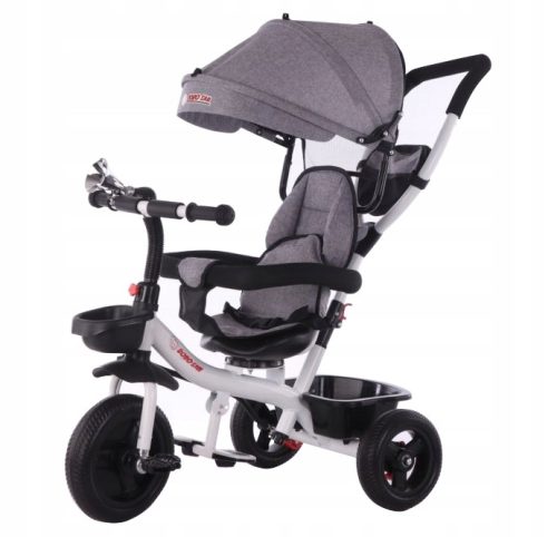 Bobo-San YM-BT-11 tricikel modra, siva