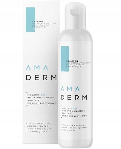 Amaderm vlažilni šampon proti prhljaju za odrasle in otroke - 150 ml