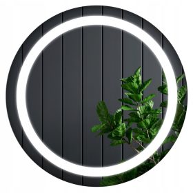  Okroglo osvetljeno LED Fi 60 cm kopalniško ogledalo