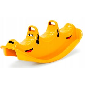 DANTOY Rumeno plastično gugalalo za otroke vrt