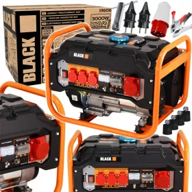 Močan trifazni bencinski generator Kraft&Dele 3500 W