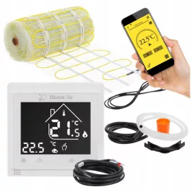 SET Grelna preproga za ploščice MA-160W/m² 5m²