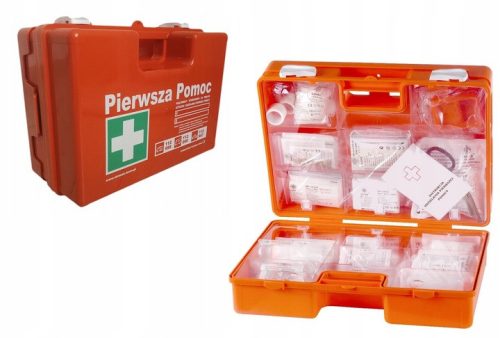 Optimized name: Komplet prve pomoči za industrijo K15 DIN 13157+ s kakovostno ABS škatlo

Optimized description: 
"Apteczka prve pomoči iz visokokakovostnega materiala ABS K15 DIN 13157 PLUS je idealn