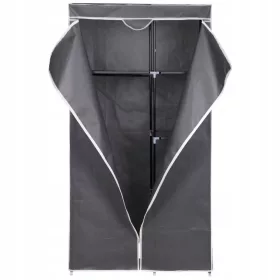 Vrtna omara Saska Garden 90x45x170 cm sive barve