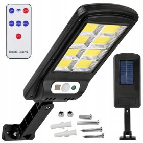   SONČNA ULIČNA SVETILKA 300 W 6000 lm S SENZORJEM GIBANJA IN MRKA