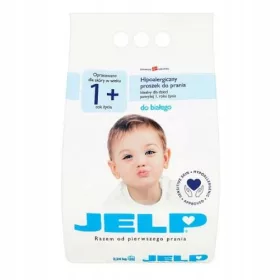 JELP 1+ HIPOALERGEN BELI PRAŠEK ZA OTROKE 2,24KG