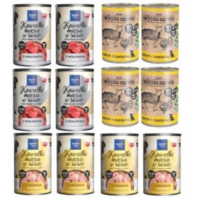 Wiejska Zagroda Wet Food Mix, 4,8 kg