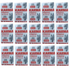 10kg Zamrznjene goveje in perutninske kocke za pse BARF