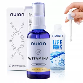   Napredna PuroMedica Vitamina D3 v Tekoči Obliki, 2000 IU - brez dodatkov, primerna za vegetarijance