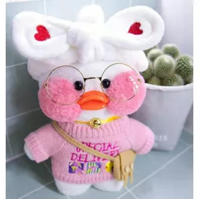 Plišasta igrača račka Lalafanfan 30 cm