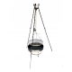  VRTNI ŽAR TRINOŽEC INOX REŠETKA + KURIŠČE 70CM