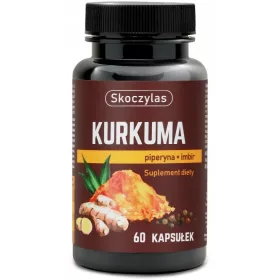   Vegetarijanske kapsule s kurkumo, resveratrolom, kvetcetinom in ingverjem - 60 kosov