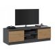 STOL ZA TV 120 CM MIZA ANTRACIT, ARTISAN HRAST