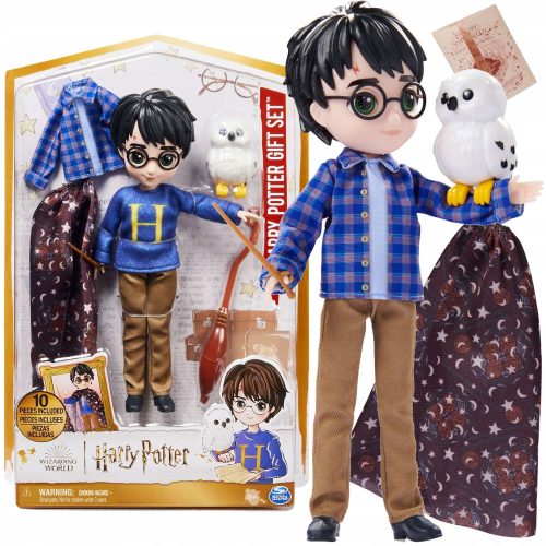 Harry Potter Lutka figurica Harryja Potterja, sova Hedviga, dodatki 20 cm