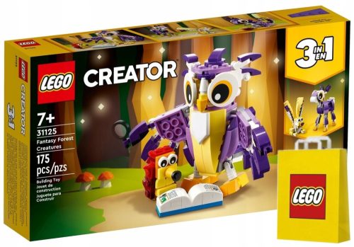 LEGO Ustvarjalnik 3 v 1 31125 Fantastična gozdna bitja