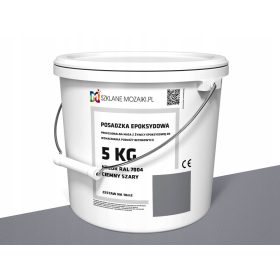 Epoksi smola za mozaikiranje 5 kg sive barve