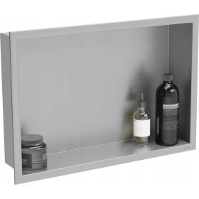 MEXEN X-WALL-R NAGIBNA POLICA ZA STENO 45x30 INOX