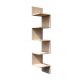  Regal lamelirana plošča Top Wood pohištvo 25 x 25 cm sonoma hrast