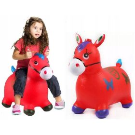   Skakalni konjček s svetlobnimi in glasbenimi učinki za otroško zabavo