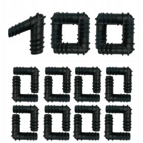 KOTNIK ZA VODNI ČEP ZA CEV 16mm 100 kos