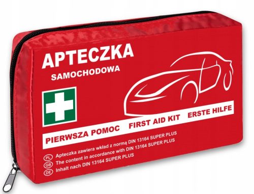 LUKSELL AVTOMOBILSKI PRVI KOMPLET DIN13164 - POPOLNA OPREMA ZA PRVO POMOČ V AVTU