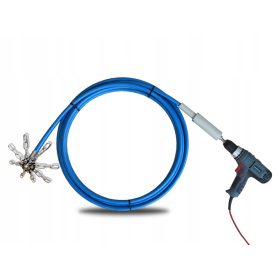   Močni čistilni nastavek za dimnik za vrtalnik dolžine 12 m