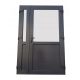Vrhunska zunanja vrata PVC Antracit 160x210 dvojna krilna s steklom