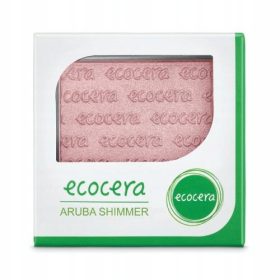    Enokrat stisnjen osvetljevalec ecocera Shimmer Powder pink Aruba 10 g