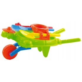 Vrtna samokolnica za otroke Mochtoys Želva s pripomočki