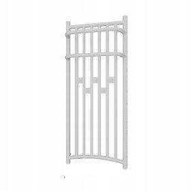 Retro radiator Indeo 100 x 53 bel dekorativni