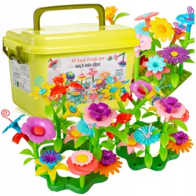 Kocke Cvetlični Vrt Komplet Doris Flowers 135 kosov