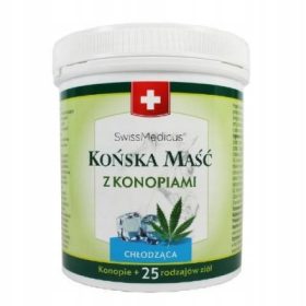 Swissmedicus Konjsko mazilo s konopljinim hlajenjem 500 ml