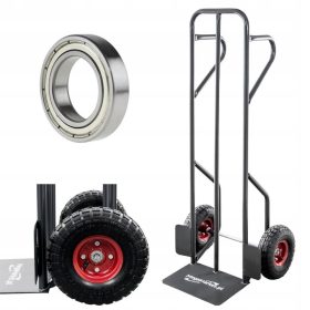 Transportni voziček Mega-M MPP000405 črn 200 kg