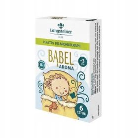   Aromaterapevtski obliži za nosno dekongestijo Babel Aroma, 6 kosov