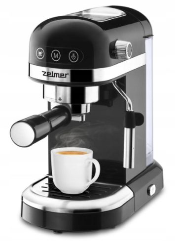 Zelmer ZCM7295 1350 W espresso aparat, črn
