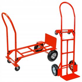   Wózek transportowy Mega-M 2w1 rozširjljiv, 250KG - Idealna rešitev za prevoz težkih tovorov