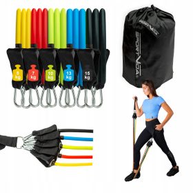 Set za vadbo s trakovi Sportvida SV-HK0351 5 kosov