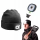 Zimska kapa z LED lučjo NEO TOOLS 81-621 univerzalna velikost
