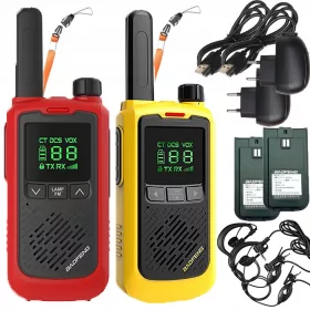 Baofeng BF-T17 EU 1800mAh Radijski telefoni + slušalke