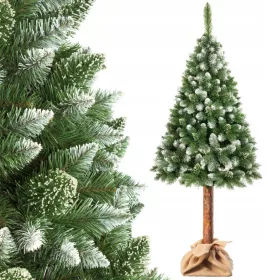 Umetno božično drevo z diamentom na deblu 160 cm